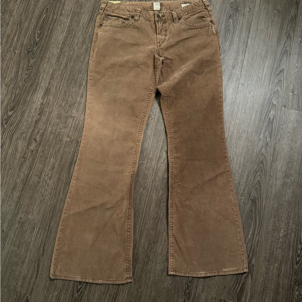 Silver Jeans Women's Brown Wide Leg Jeans